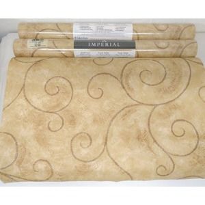 Imperial 112+ SF Vinyl Wallcovering Wallpaper Lot 109853 Modele Pattern LA036692